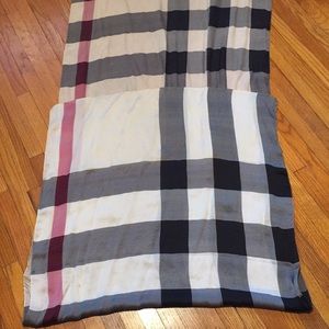 Burberry silk scarf
